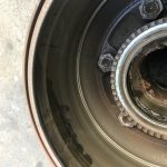 Worn brakes repaired