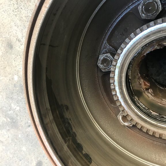 Worn brakes repaired